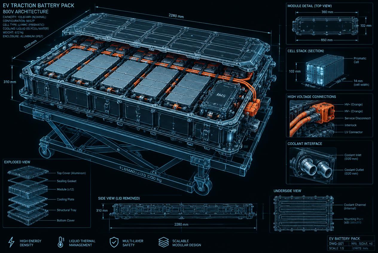 Tesla Model 3 Long Range Pack — Core