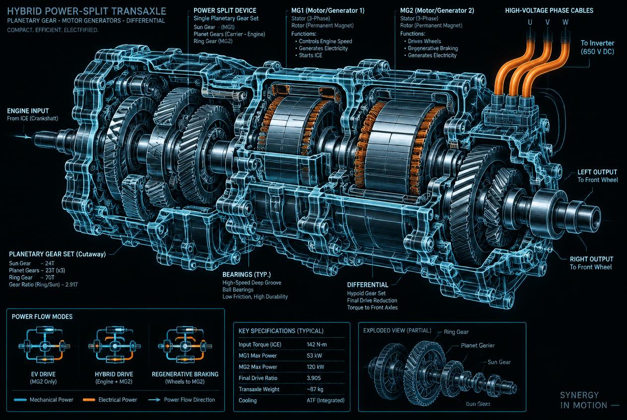 Lexus RX 450h Transaxle MGR