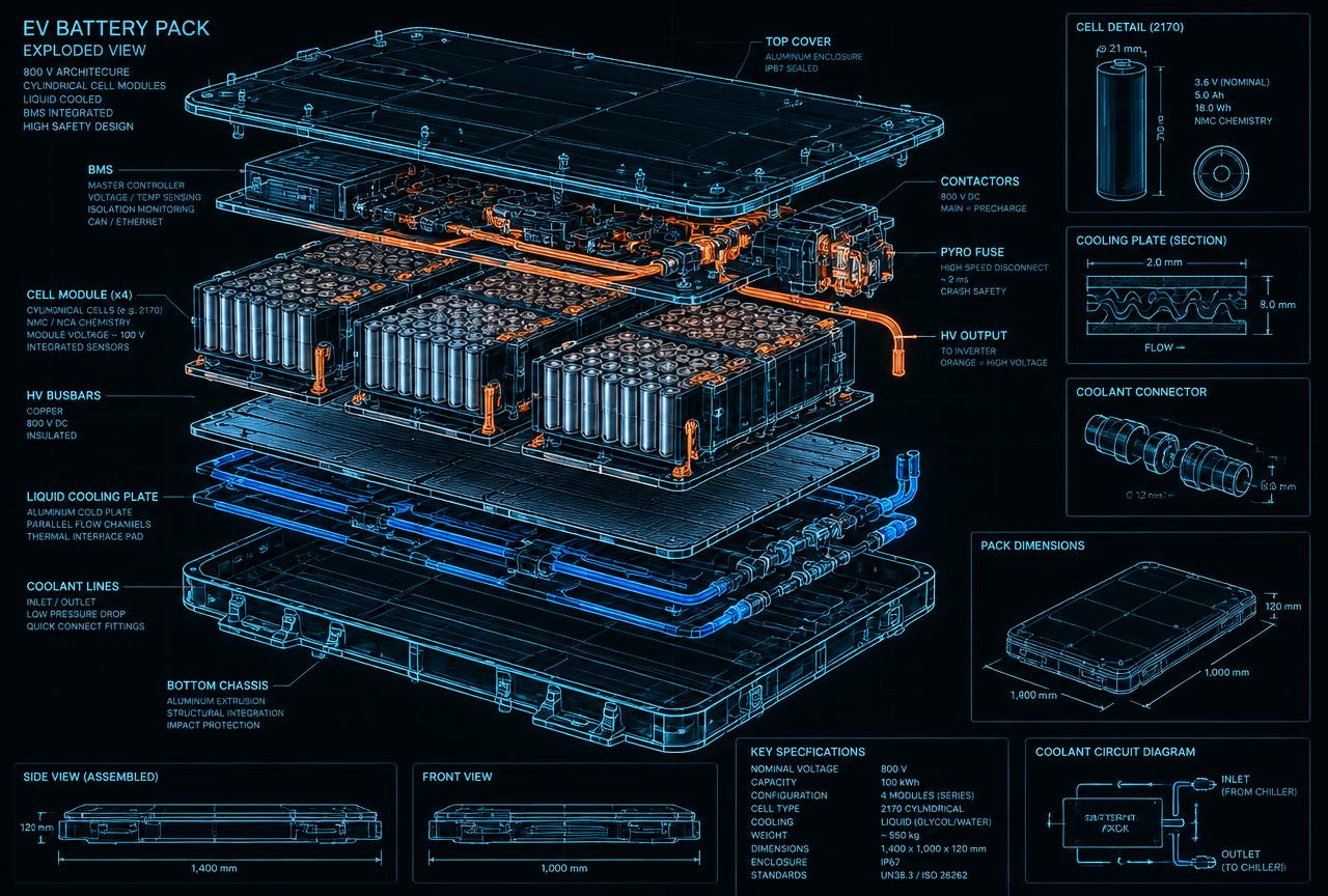 Rivian R1T / R1S technical blueprint